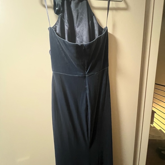 VELVET REVELRY FALLON DRESS WORN ONCE ROYAL BLUE - Picture 4 of 6